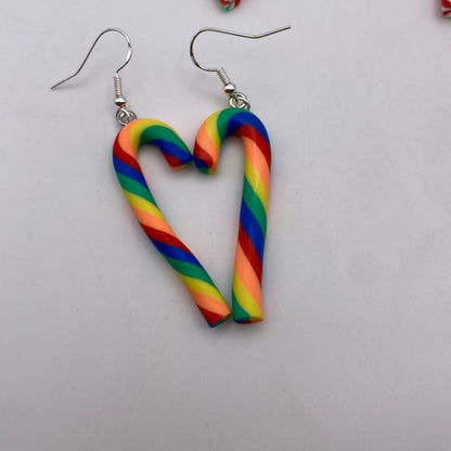 Candy Cane Earrings