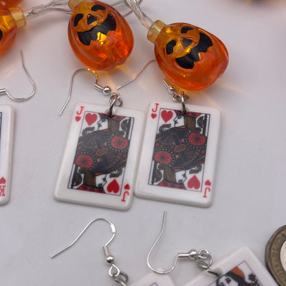 Card Earrings