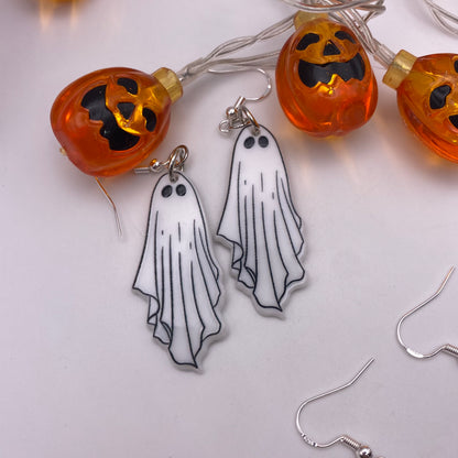 Colourful Ghost Earrings