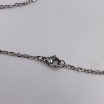 Rose Quartz Pendant Heart Necklace