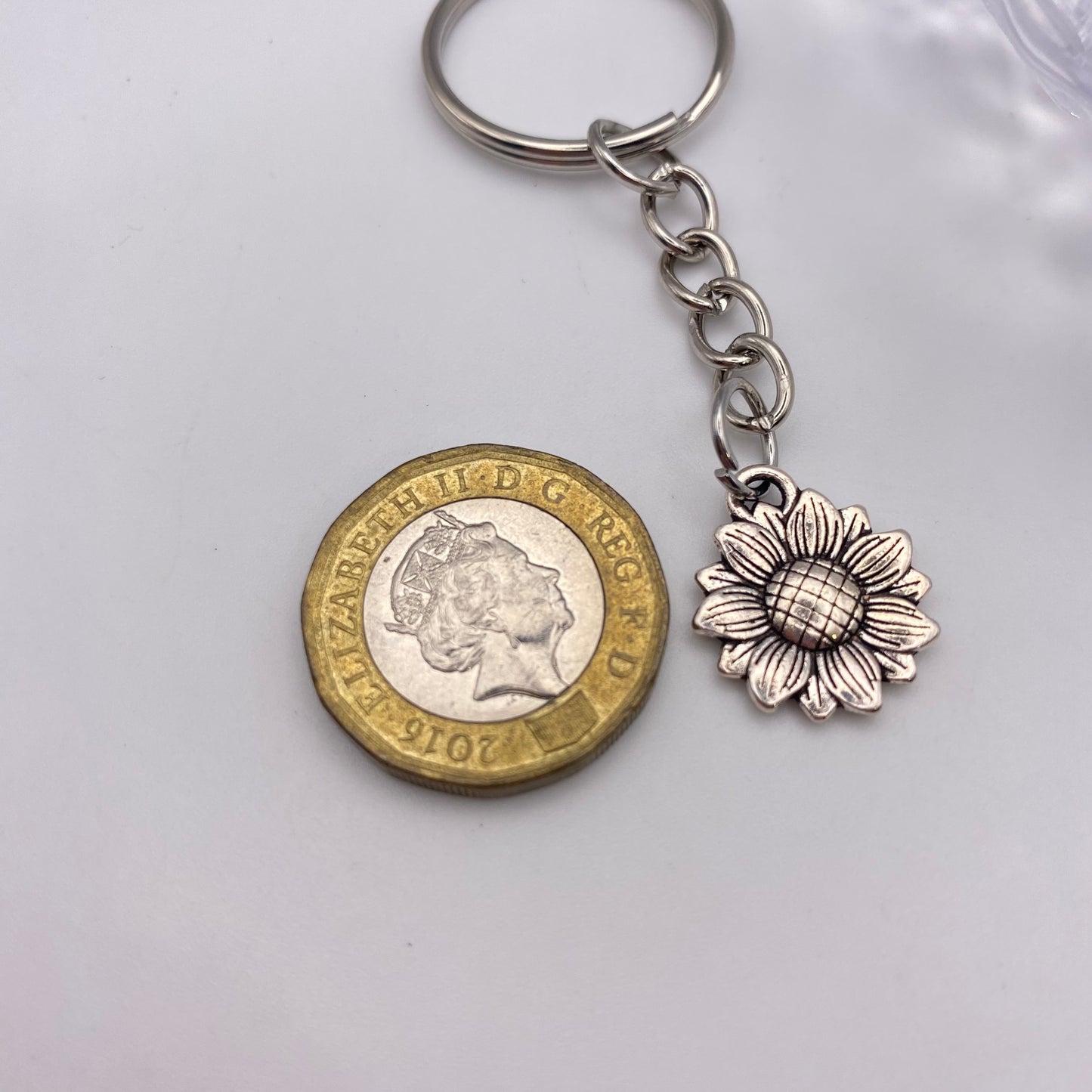 Sunflower Keyring