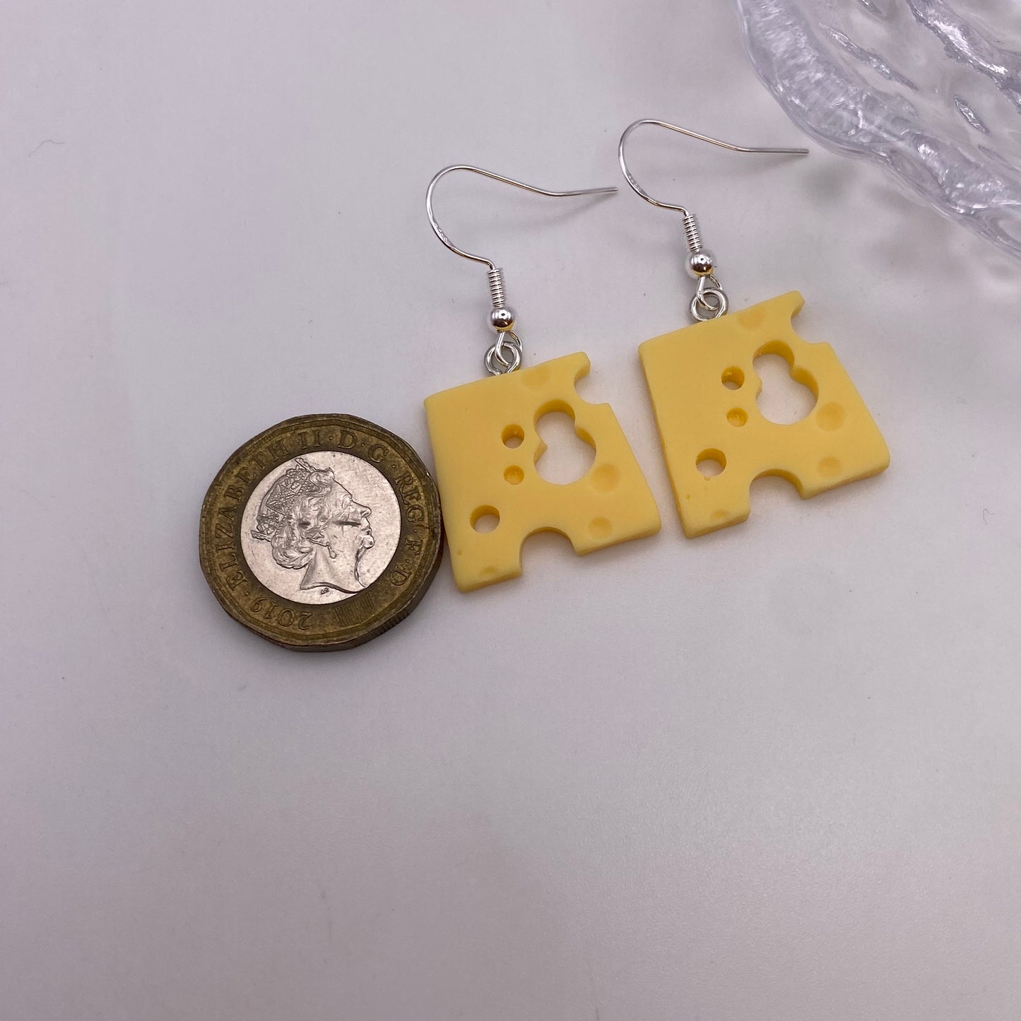 Cheese Slice Earrings