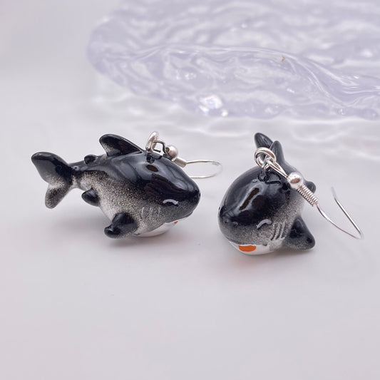 Chunky Shark Earrings