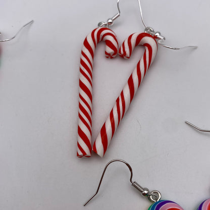 Candy Cane Earrings