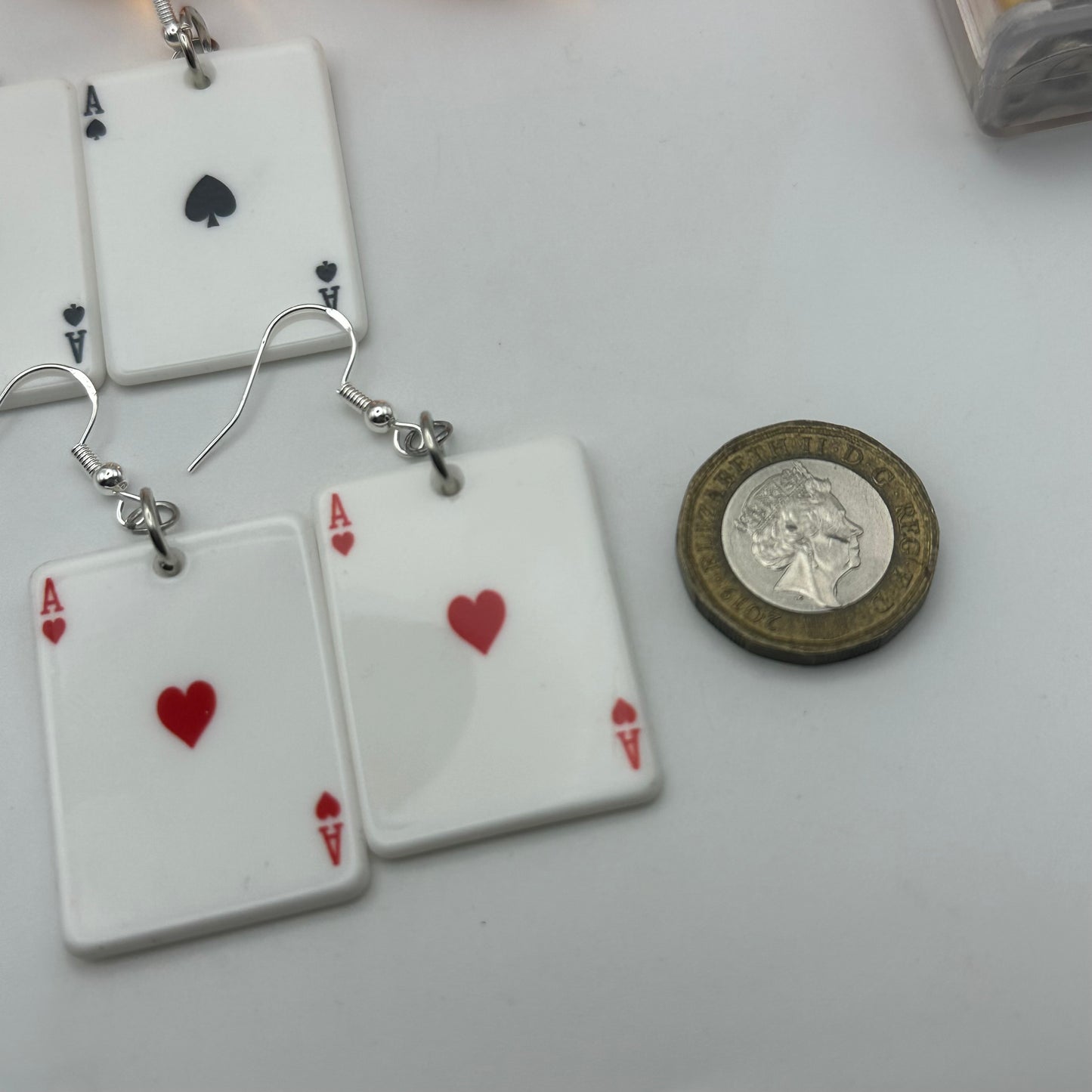 Ace Card Earrings