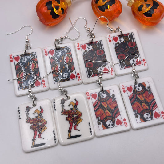 Card Earrings