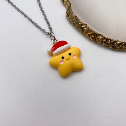 Santa Star Necklace