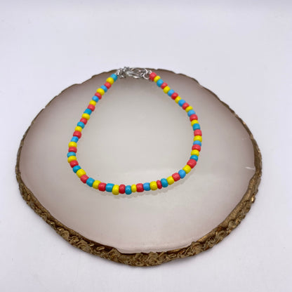 Rainbow Beaded Bracelets