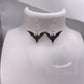 V Shape Bat Earrings