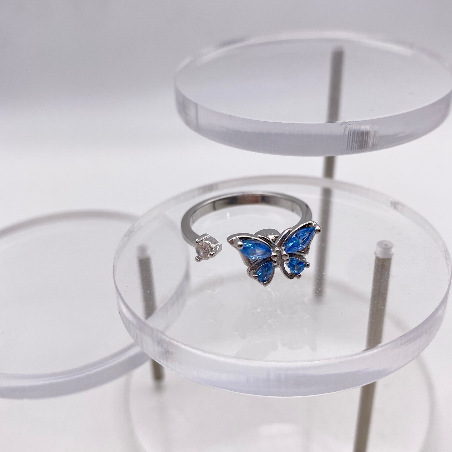 Anxiety Fidget Ring Butterfly