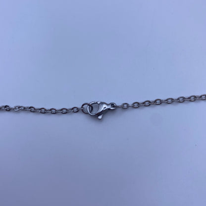 Kissing Skeleton Heart Necklace