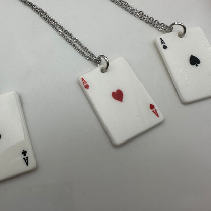 Ace Card Necklace