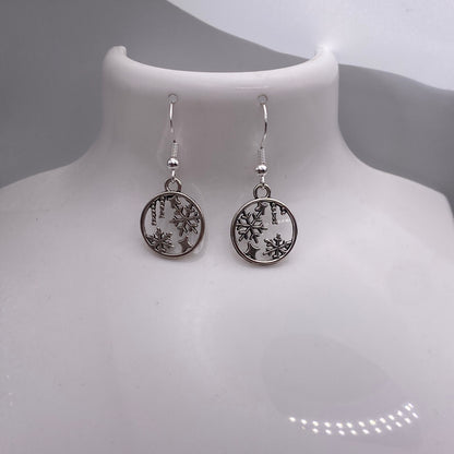 Snowflake Bauble Earrings