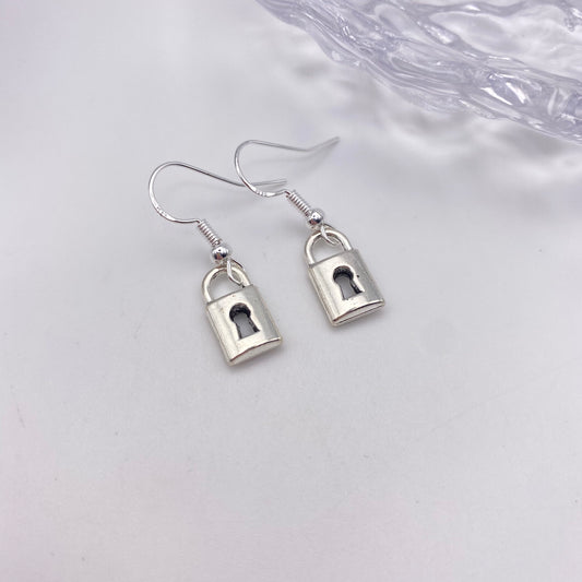 Lock Earrings