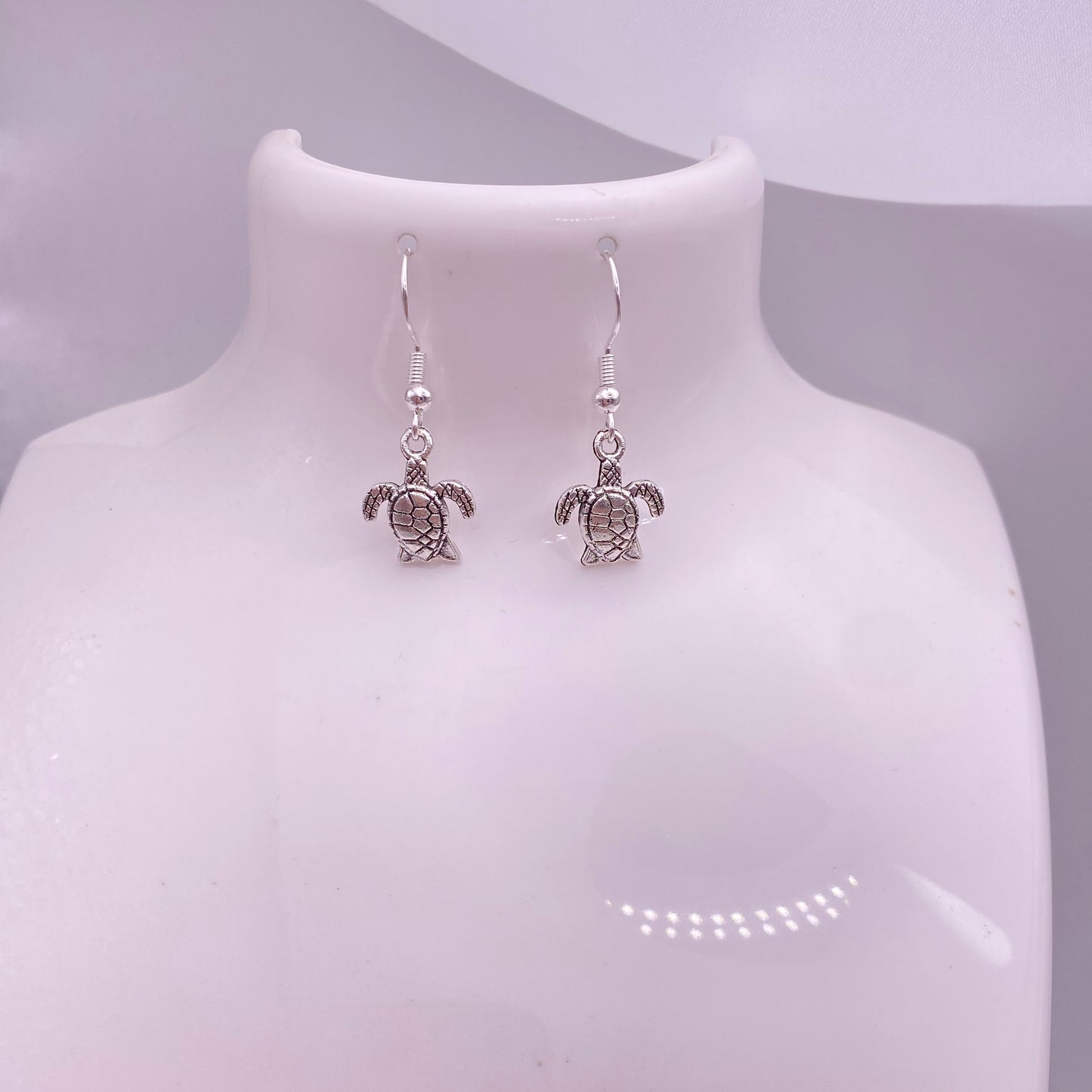 Small Turtle Earrings