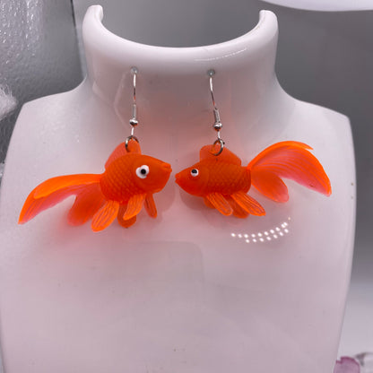 Colourful Fish Earrings