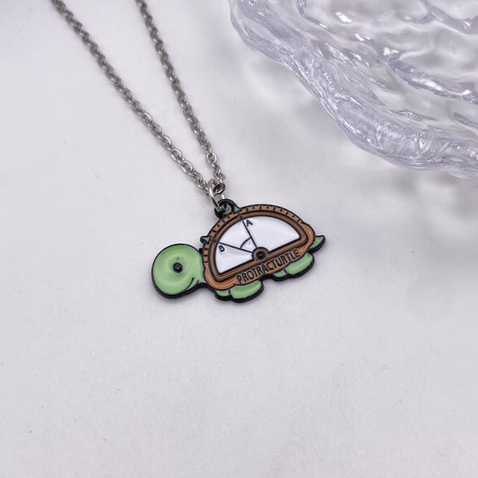 Protracturtle Maths Necklace