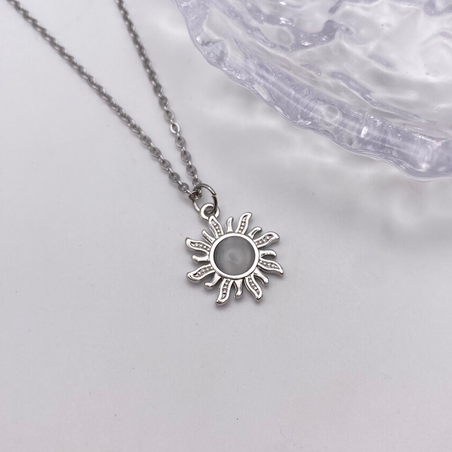 Crystal Sun Necklace