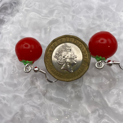 Tomato Earrings