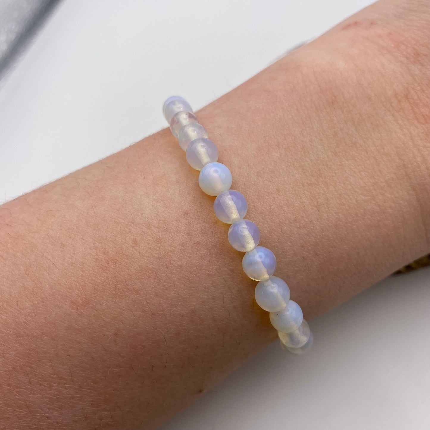 Round Opalite Crystal Bracelet