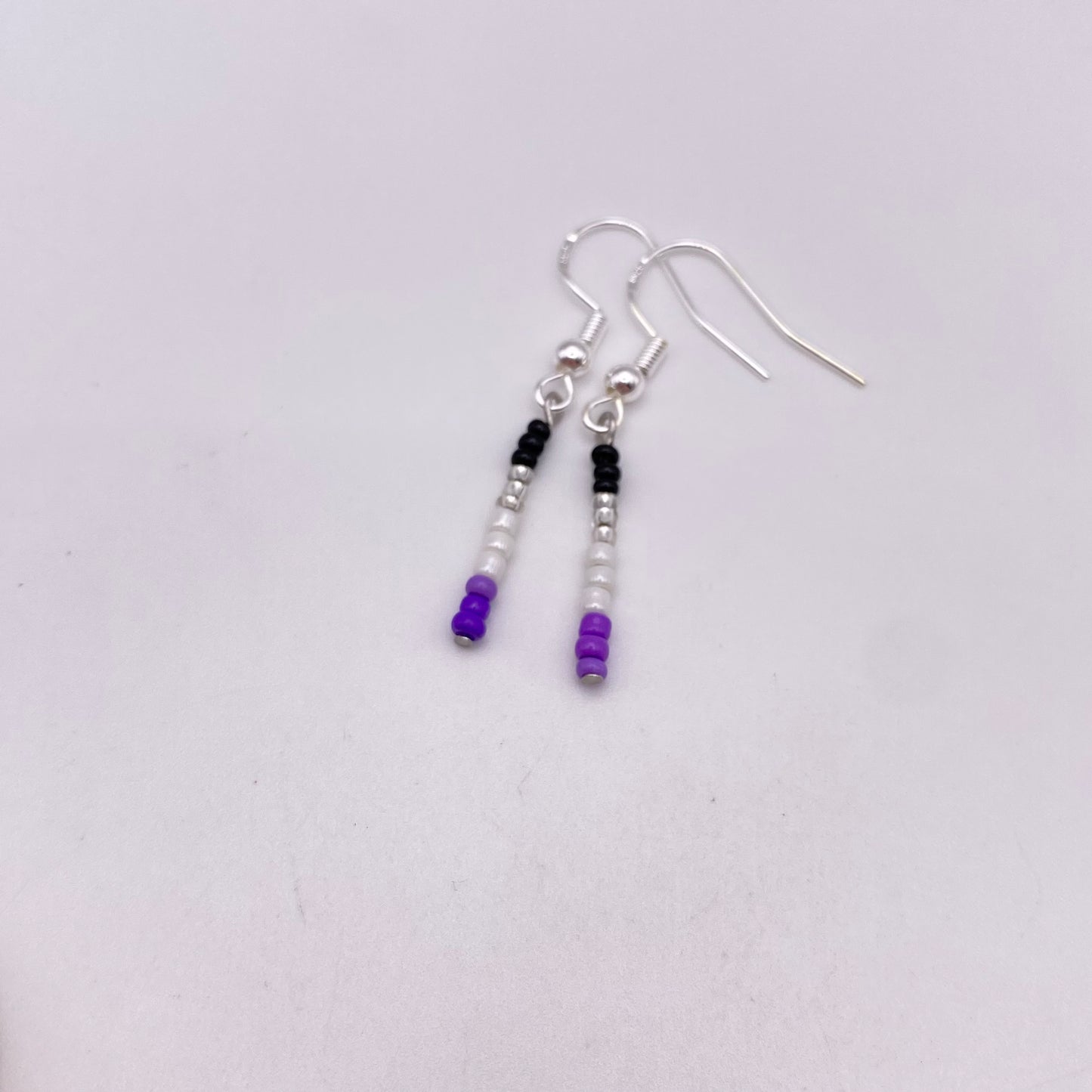 Rainbow Beaded Earrings