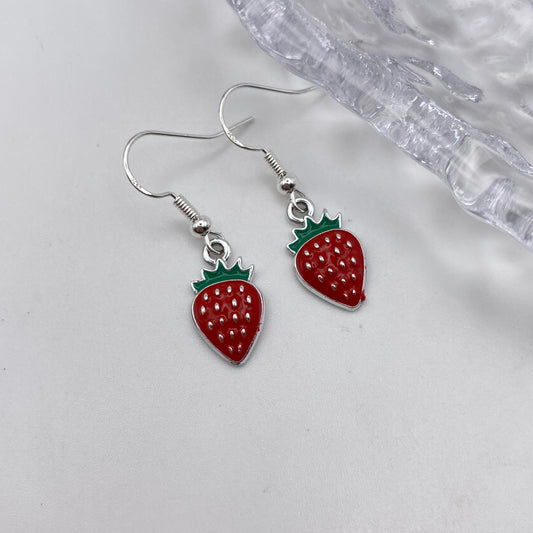 Strawberry Earrings