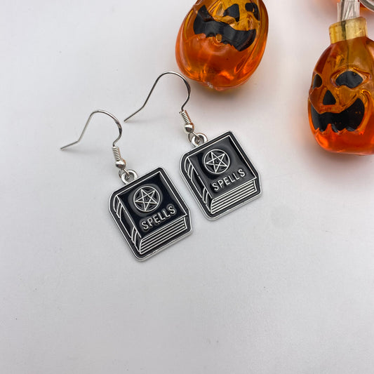 Spell Book Earrings