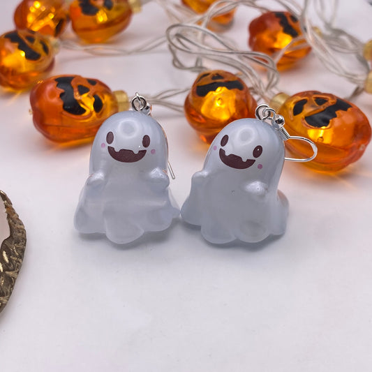 Chunky Ghost Earrings