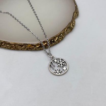 Snowflake Bauble Necklace