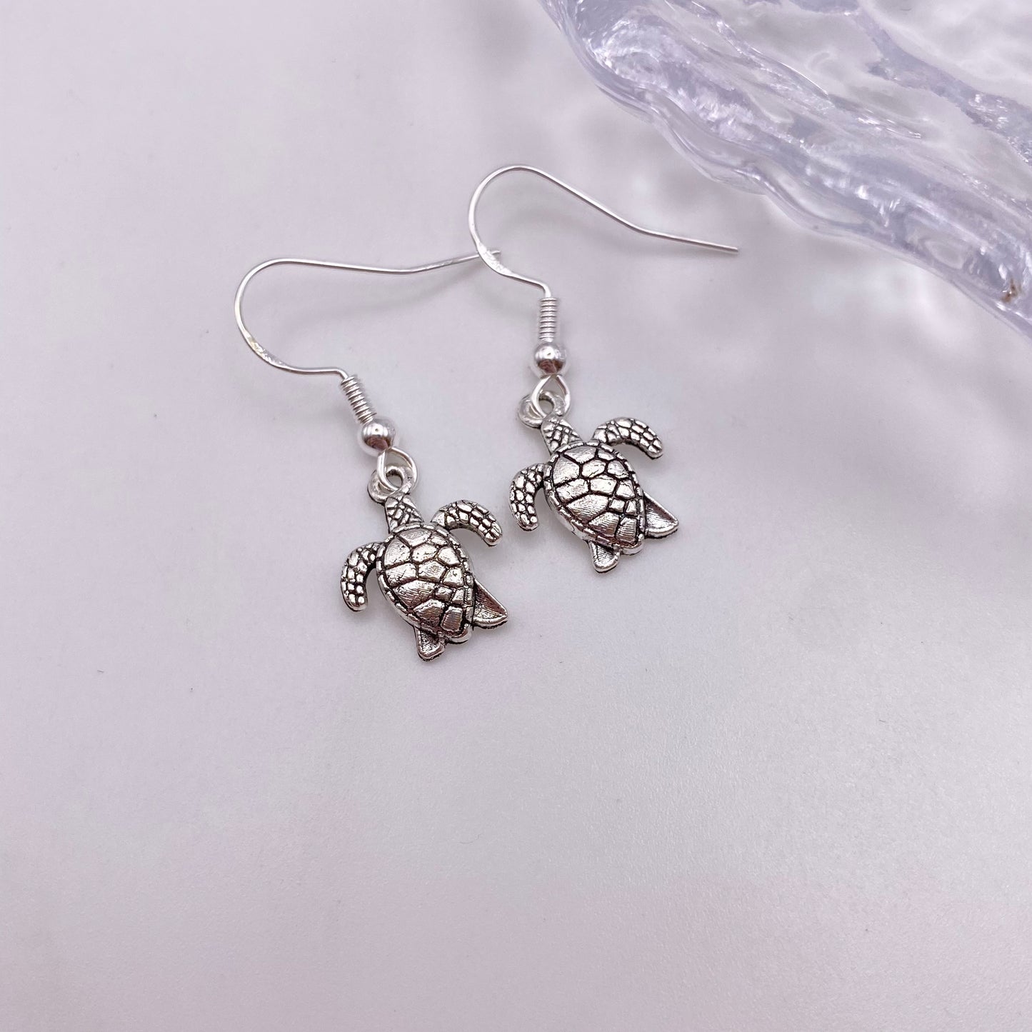 Small Turtle Earrings