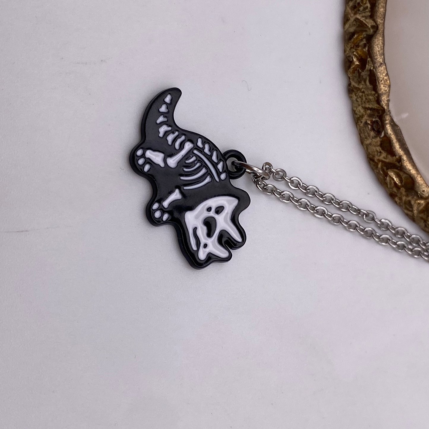 Dinosaur Skeleton Necklace