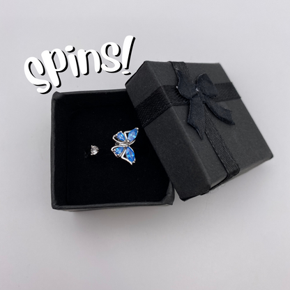 Anxiety Fidget Ring Butterfly