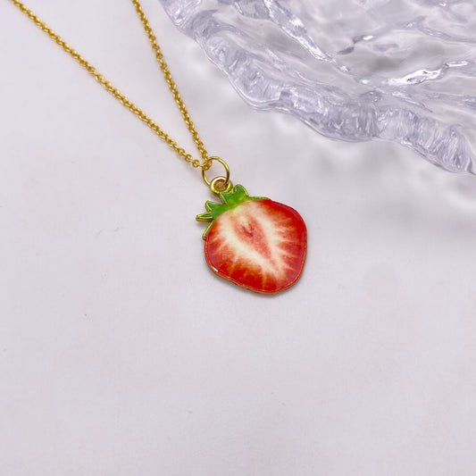 Strawberry Necklace