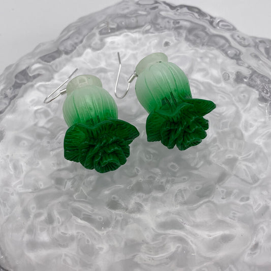 Cabbage Earrings