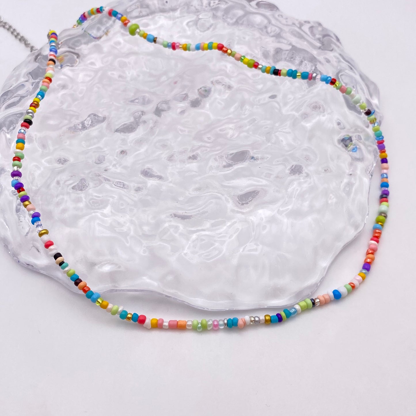 Messy Beaded Necklace