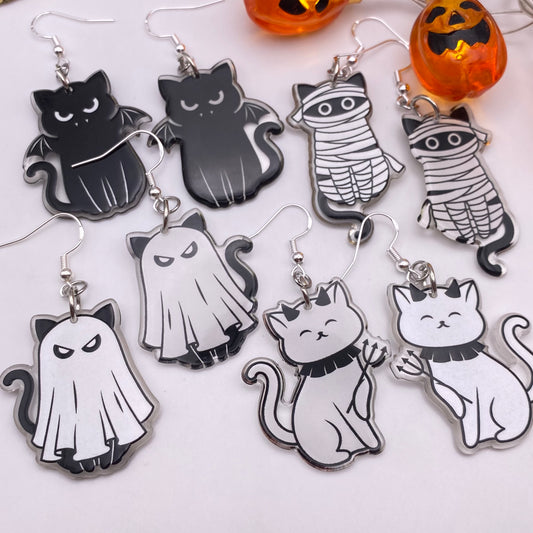 Costume Cat Earrings