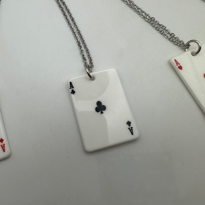 Ace Card Necklace