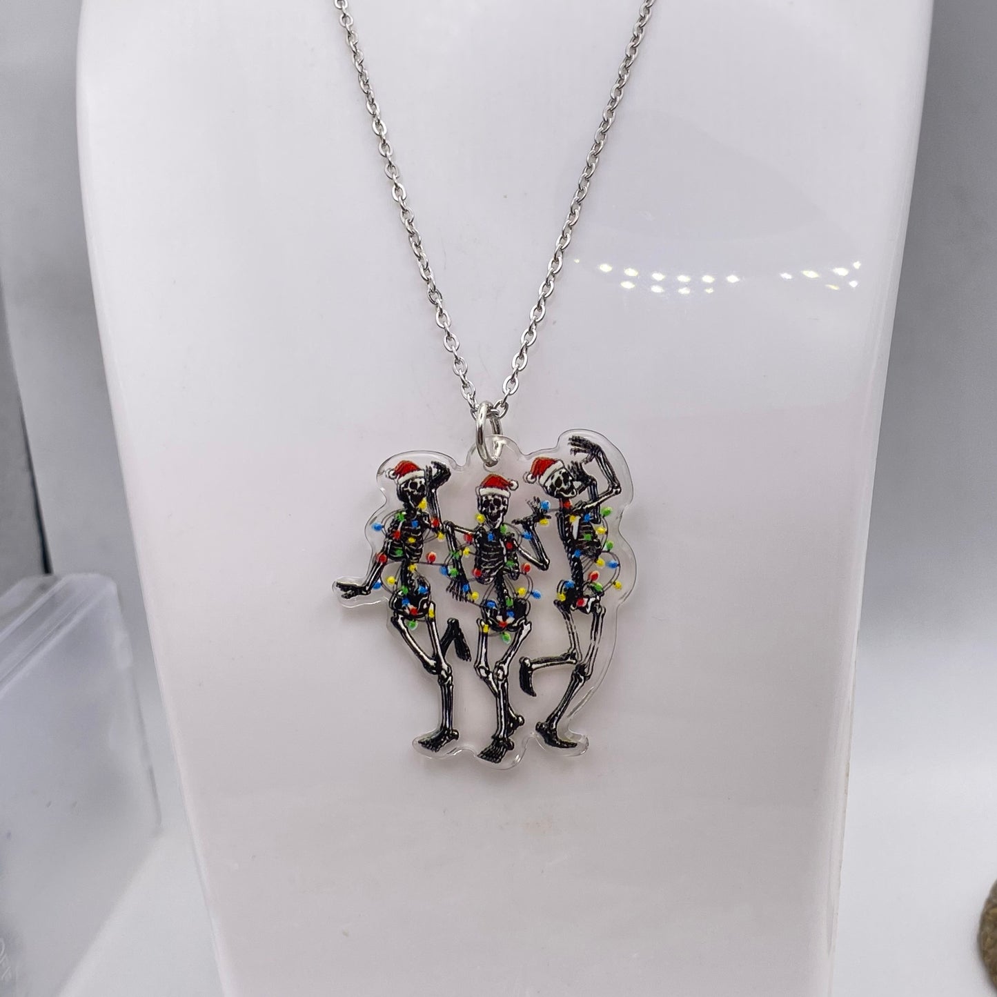 Christmas Skeletons Necklace