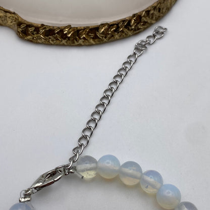 Round Opalite Crystal Bracelet