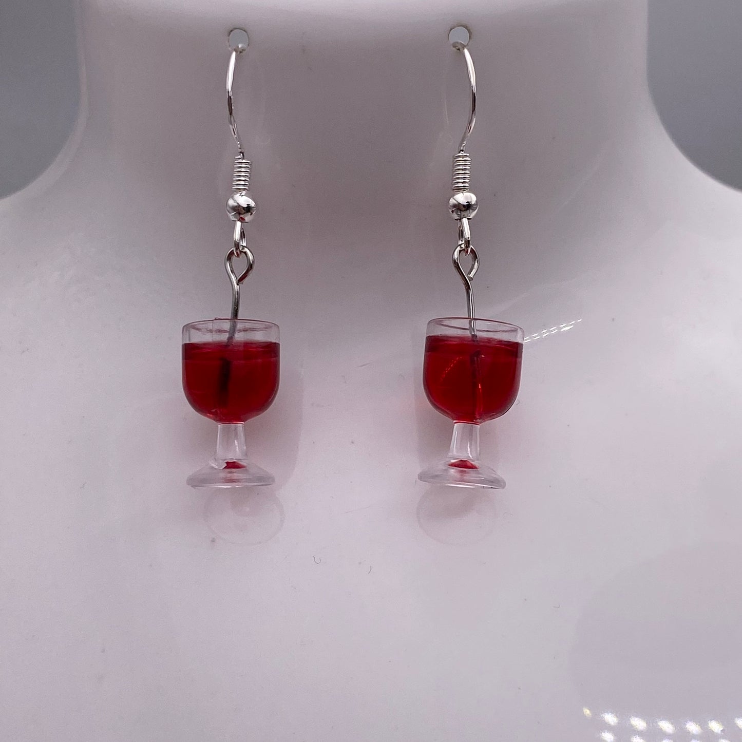 Wine Glass Earrings