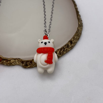 Polar Bear Necklace