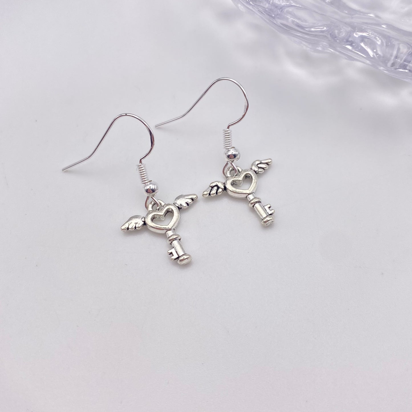 Flying Key Earrings