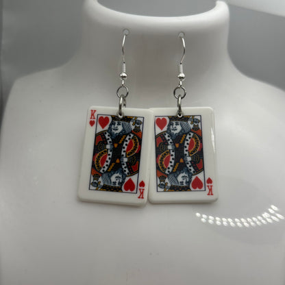 Card Earrings