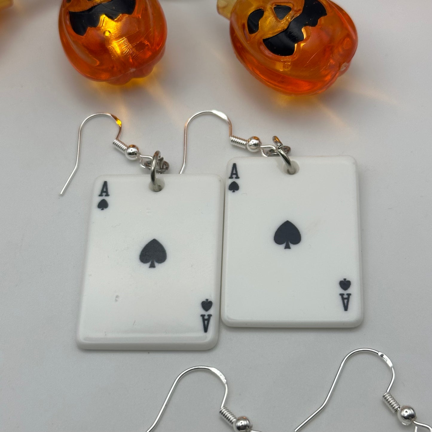 Ace Card Earrings