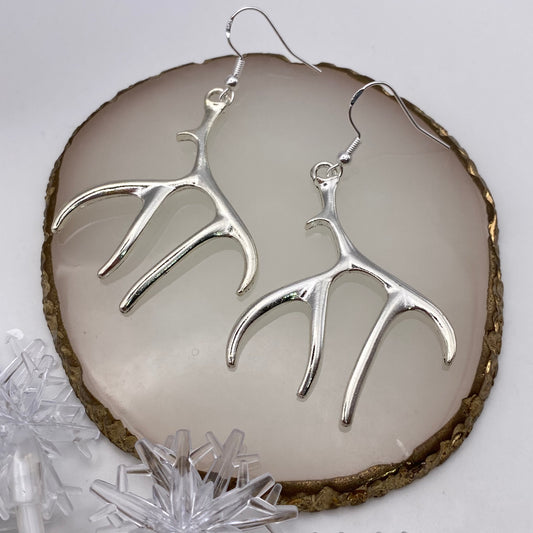 Reindeer Antler Earrings