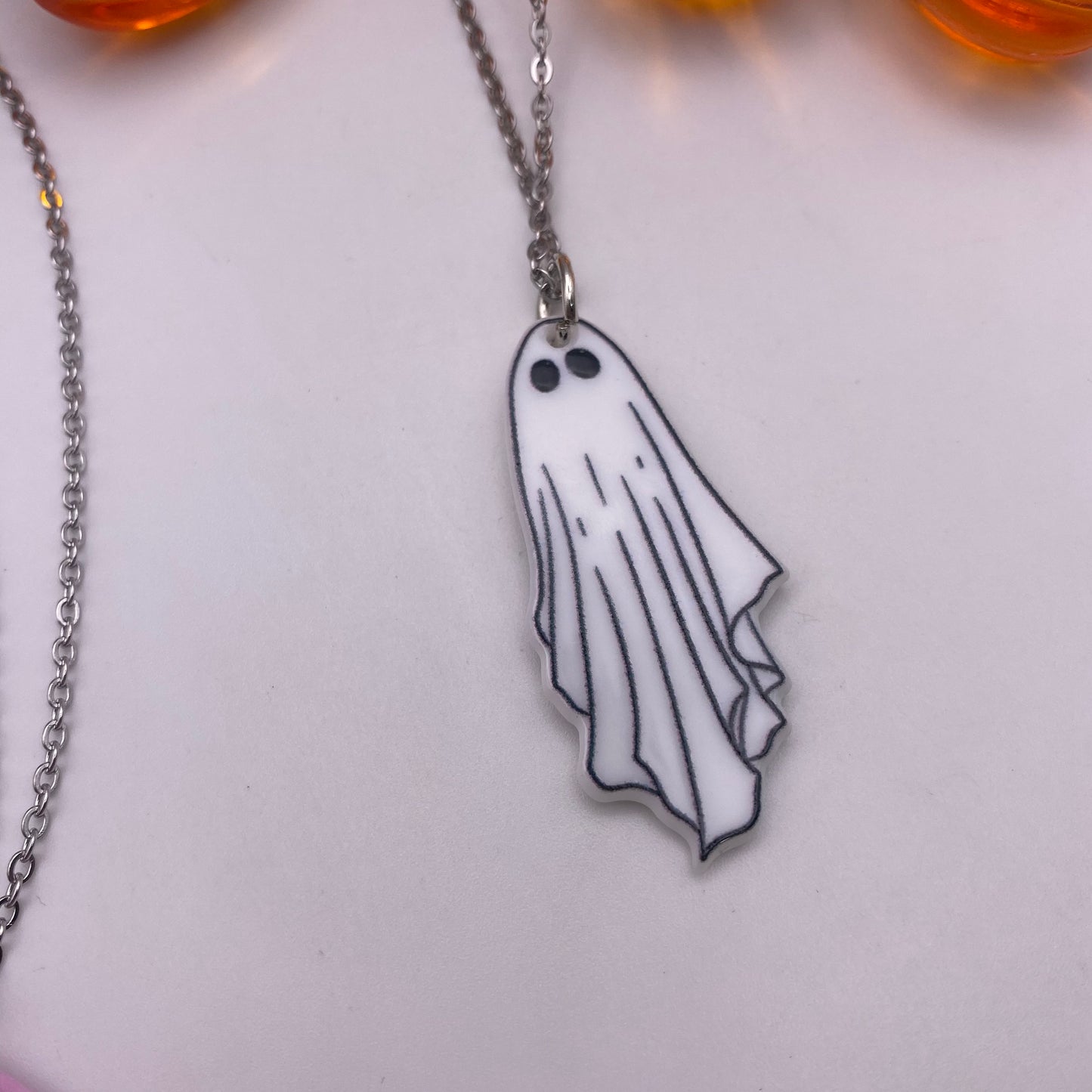 Colourful Ghost Necklace