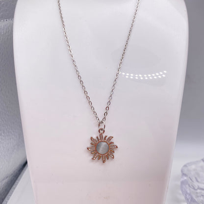 Crystal Sun Necklace