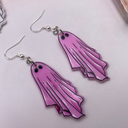 Colourful Ghost Earrings