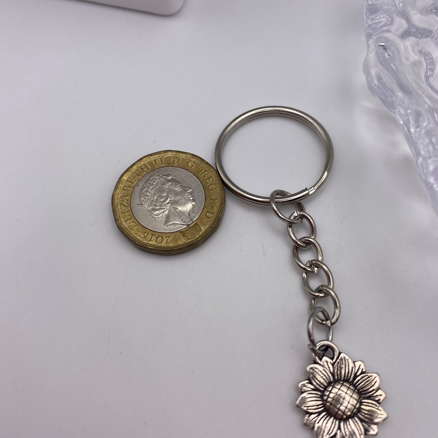 Sunflower Keyring