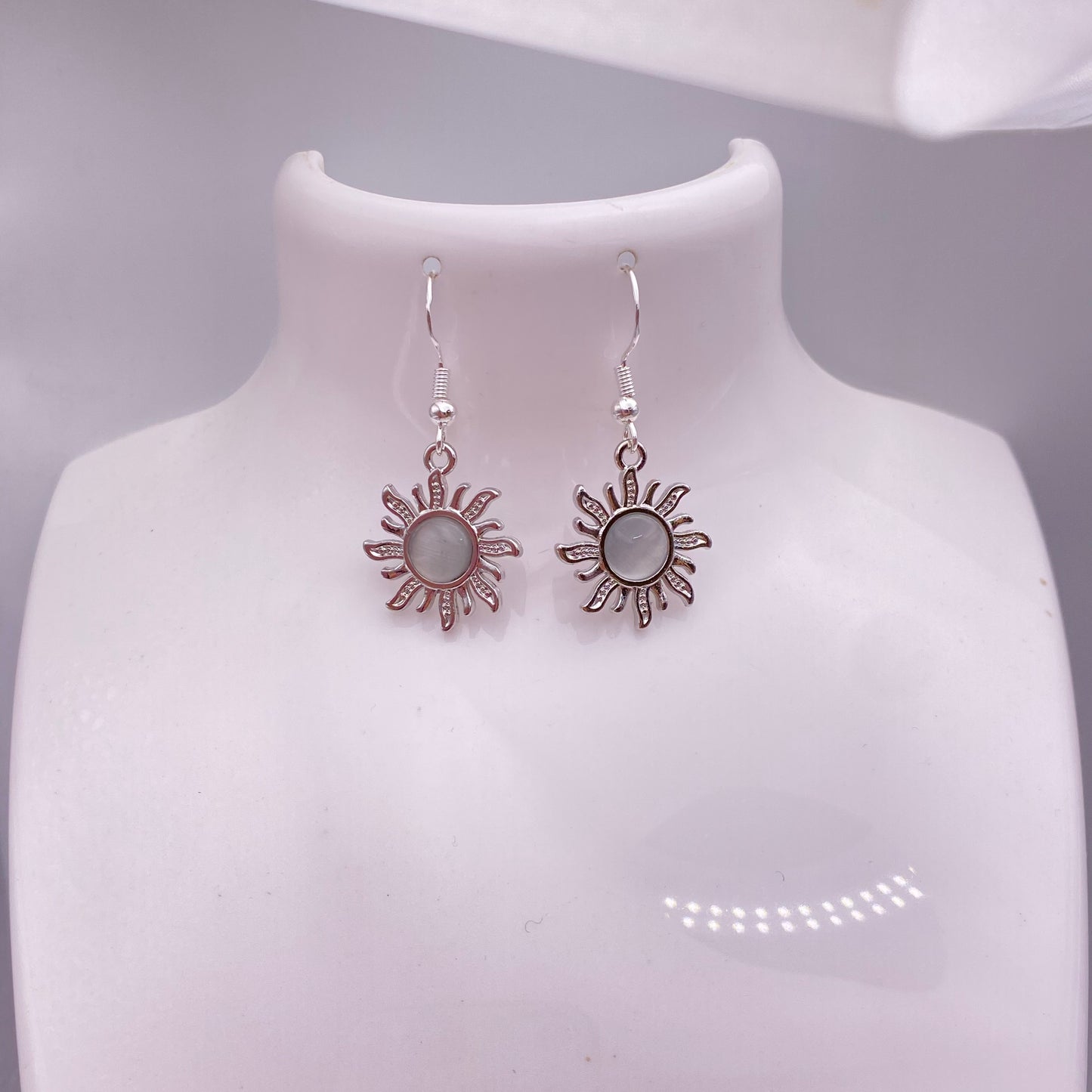 Crystal Sun Earrings